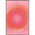 Picture of Motivational Aura Poster _GroupedProduct_Rectangle_Portrait_Canvas_Framed_