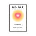 Picture of Motivational Aura Poster _GroupedProduct_Rectangle_Portrait_Canvas_Framed_