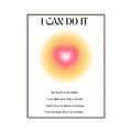 Picture of Motivational Aura Poster _GroupedProduct_Rectangle_Portrait_Canvas_Framed_