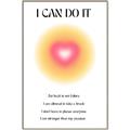 Picture of Motivational Aura Poster _GroupedProduct_Rectangle_Portrait_Canvas_Framed_