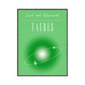 Picture of Taurus Zodiac Print Art _GroupedProduct_Rectangle_Portrait_Canvas_Framed_