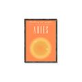 Picture of Aries Zodiac Print Art _GroupedProduct_Rectangle_Portrait_Canvas_Framed_