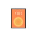 Picture of Aries Zodiac Print Art _GroupedProduct_Rectangle_Portrait_Canvas_Framed_