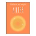 Picture of Aries Zodiac Print Art _GroupedProduct_Rectangle_Portrait_Canvas_Framed_