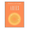Picture of Aries Zodiac Print Art _GroupedProduct_Rectangle_Portrait_Canvas_Framed_