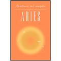 Picture of Aries Zodiac Print Art _GroupedProduct_Rectangle_Portrait_Canvas_Framed_