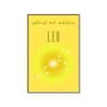 Picture of Leo Zodiac Print Art _GroupedProduct_Rectangle_Portrait_Canvas_Framed_