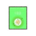 Picture of Virgo Zodiac Print Art _GroupedProduct_Rectangle_Portrait_Canvas_Framed_