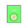 Picture of Virgo Zodiac Print Art _GroupedProduct_Rectangle_Portrait_Canvas_Framed_