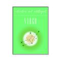 Picture of Virgo Zodiac Print Art _GroupedProduct_Rectangle_Portrait_Canvas_Framed_