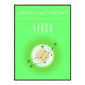 Picture of Virgo Zodiac Print Art _GroupedProduct_Rectangle_Portrait_Canvas_Framed_
