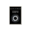 Picture of Scorpio Zodiac Print Art _GroupedProduct_Rectangle_Portrait_Canvas_Framed_