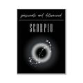 Picture of Scorpio Zodiac Print Art _GroupedProduct_Rectangle_Portrait_Canvas_Framed_