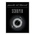 Picture of Scorpio Zodiac Print Art _GroupedProduct_Rectangle_Portrait_Canvas_Framed_