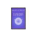 Picture of Capricorn Zodiac Print Art _GroupedProduct_Rectangle_Portrait_Canvas_Framed_