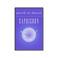 Picture of Capricorn Zodiac Print Art _GroupedProduct_Rectangle_Portrait_Canvas_Framed_