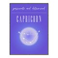 Picture of Capricorn Zodiac Print Art _GroupedProduct_Rectangle_Portrait_Canvas_Framed_