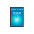 Picture of Aquarius Zodiac Print Art _GroupedProduct_Rectangle_Portrait_Canvas_Framed_