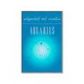 Picture of Aquarius Zodiac Print Art _GroupedProduct_Rectangle_Portrait_Canvas_Framed_