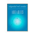 Picture of Aquarius Zodiac Print Art _GroupedProduct_Rectangle_Portrait_Canvas_Framed_