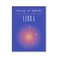Picture of Libra Zodiac Print Art _GroupedProduct_Rectangle_Portrait_Canvas_Framed_