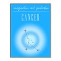 Picture of Cancer Zodiac Print Art _GroupedProduct_Rectangle_Portrait_Canvas_Framed_