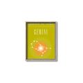 Picture of Gemini Zodiac Print Art _GroupedProduct_Rectangle_Portrait_Canvas_Framed_