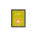 Picture of Gemini Zodiac Print Art _GroupedProduct_Rectangle_Portrait_Canvas_Framed_