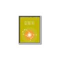 Picture of Gemini Zodiac Print Art _GroupedProduct_Rectangle_Portrait_Canvas_Framed_