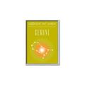 Picture of Gemini Zodiac Print Art _GroupedProduct_Rectangle_Portrait_Canvas_Framed_