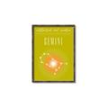 Picture of Gemini Zodiac Print Art _GroupedProduct_Rectangle_Portrait_Canvas_Framed_