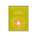 Picture of Gemini Zodiac Print Art _GroupedProduct_Rectangle_Portrait_Canvas_Framed_