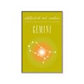 Picture of Gemini Zodiac Print Art _GroupedProduct_Rectangle_Portrait_Canvas_Framed_