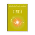 Picture of Gemini Zodiac Print Art _GroupedProduct_Rectangle_Portrait_Canvas_Framed_