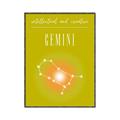 Picture of Gemini Zodiac Print Art _GroupedProduct_Rectangle_Portrait_Canvas_Framed_