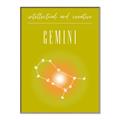 Picture of Gemini Zodiac Print Art _GroupedProduct_Rectangle_Portrait_Canvas_Framed_