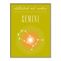 Picture of Gemini Zodiac Print Art _GroupedProduct_Rectangle_Portrait_Canvas_Framed_