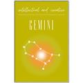 Picture of Gemini Zodiac Print Art _GroupedProduct_Rectangle_Portrait_Canvas_Framed_