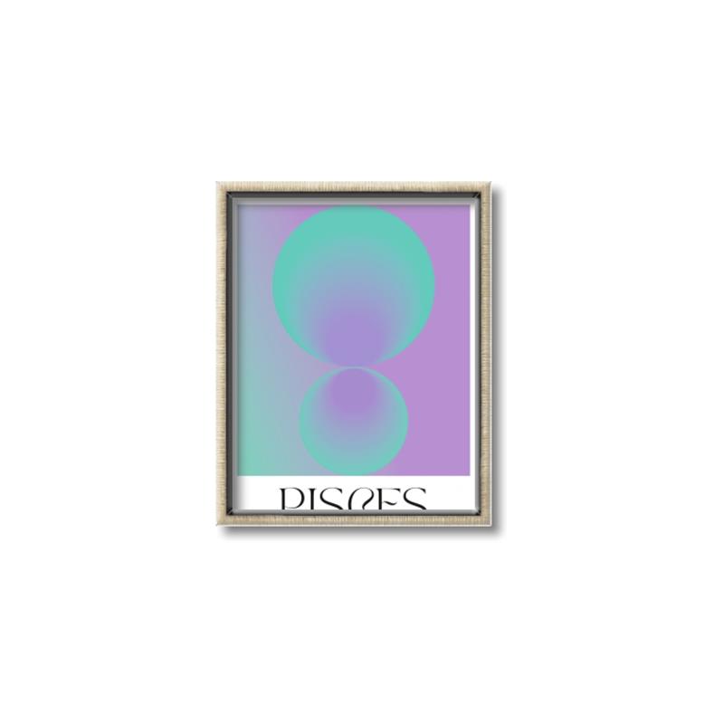 Picture of Pisces Umbre  _GroupedProduct_Rectangle_Portrait_Canvas_Framed_