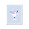 Picture of Kids Taurus Zodiac _GroupedProduct_Rectangle_Portrait_Framed_Matted_