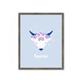 Picture of Kids Taurus Zodiac _GroupedProduct_Rectangle_Portrait_Framed_Matted_