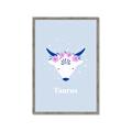Picture of Kids Taurus Zodiac _GroupedProduct_Rectangle_Portrait_Framed_Matted_