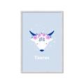 Picture of Kids Taurus Zodiac _GroupedProduct_Rectangle_Portrait_Framed_Matted_