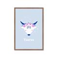 Picture of Kids Taurus Zodiac _GroupedProduct_Rectangle_Portrait_Framed_Matted_