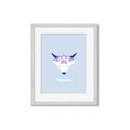 Picture of Kids Taurus Zodiac _GroupedProduct_Rectangle_Portrait_Framed_Matted_