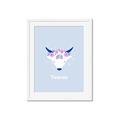 Picture of Kids Taurus Zodiac _GroupedProduct_Rectangle_Portrait_Framed_Matted_