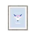 Picture of Kids Taurus Zodiac _GroupedProduct_Rectangle_Portrait_Framed_Matted_