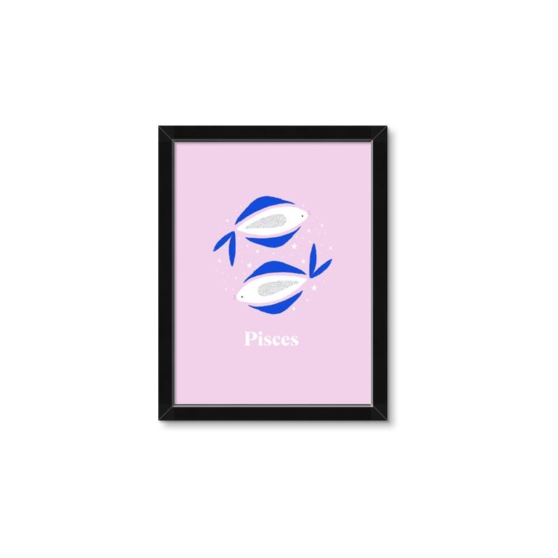 Picture of Kids Pisces Zodiac _GroupedProduct_Rectangle_Portrait_Framed_Matted_