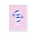 Picture of Kids Pisces Zodiac _GroupedProduct_Rectangle_Portrait_Framed_Matted_