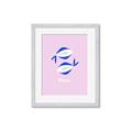Picture of Kids Pisces Zodiac _GroupedProduct_Rectangle_Portrait_Framed_Matted_